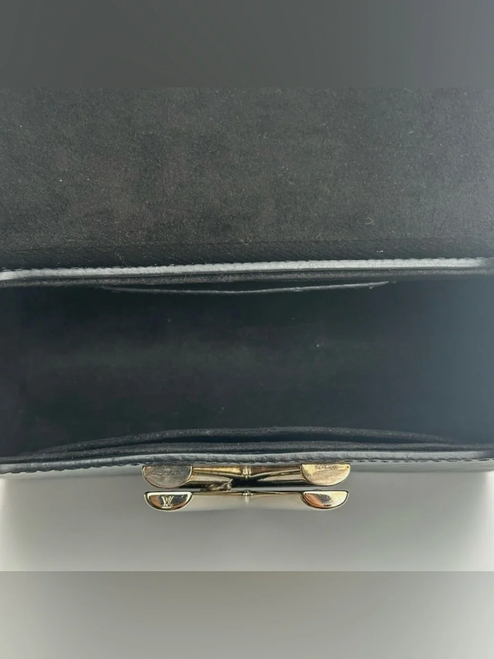 Louis Vuitton Twist PM Black Epi Leather Chain Crossbody Bag w Dust Bag